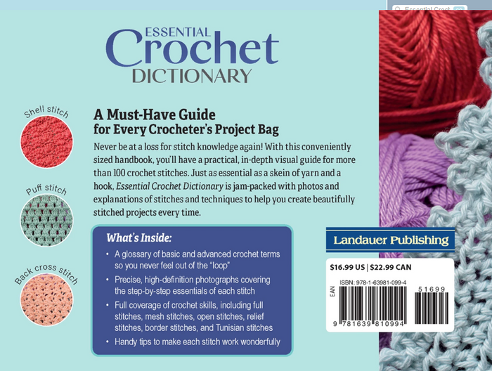 Essential Crochet Dictionary