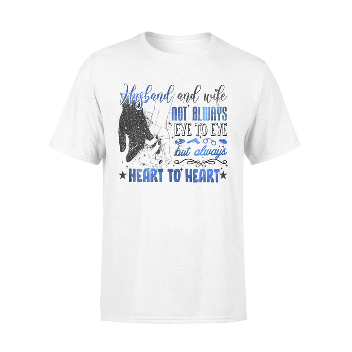 Apparel S / White Eye To Eye Heart To Heart Galaxy - Police Shirt - Standard T-shirt