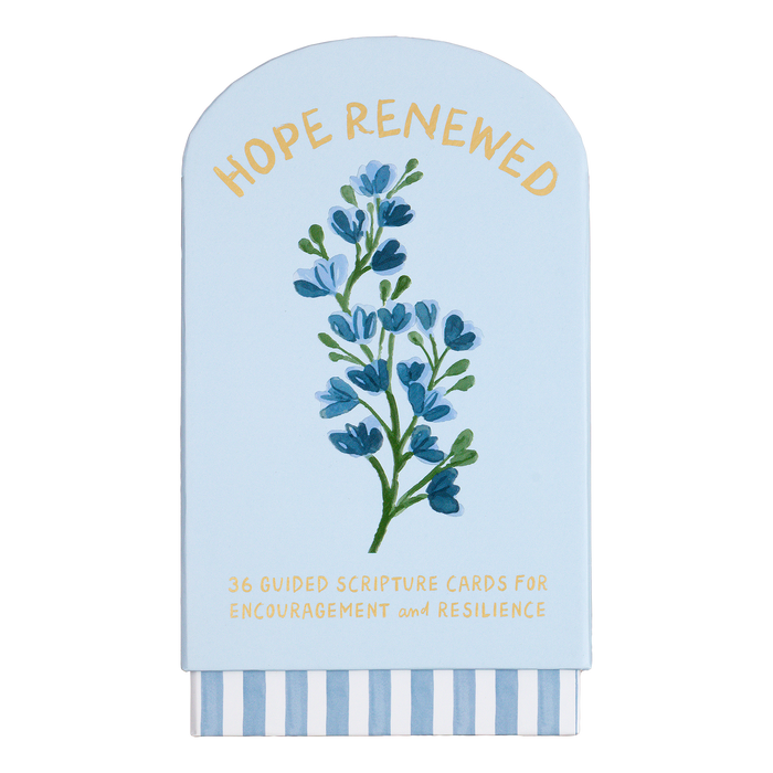 Faith Collection Guided Cards w/Stand Hope Renewed
