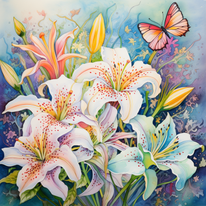 Featuring Beautiful Lilies
