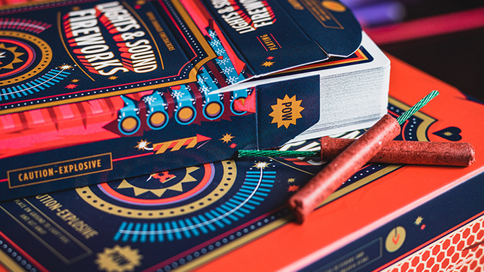 PlayingCardDecks.com-Fireworks Playing Cards USPCC