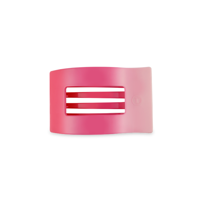 Flat Rectangle Hair Clip | Small | Kiss & Tell