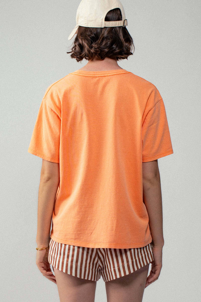 Forest Loose Fit Short Sleeve Cotton Casual Top