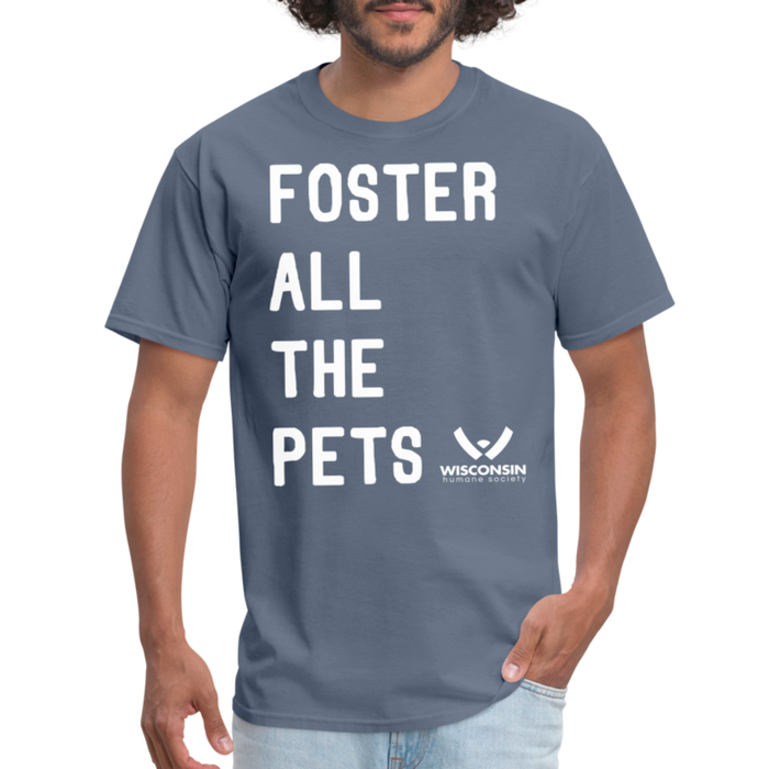 Foster All the Pets Classic T-Shirt - denim