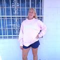 French Terry Mock Neck- Alpha Chi Omega