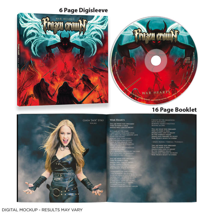 Frozen Crown "War Hearts" CD