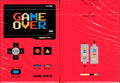 PlayingCardDecks.com-Game Over v2 Red Playing Cards USPCC