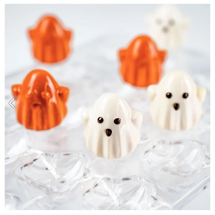 Ghost "Spooky" Chocolate Mold - 20 Forms
