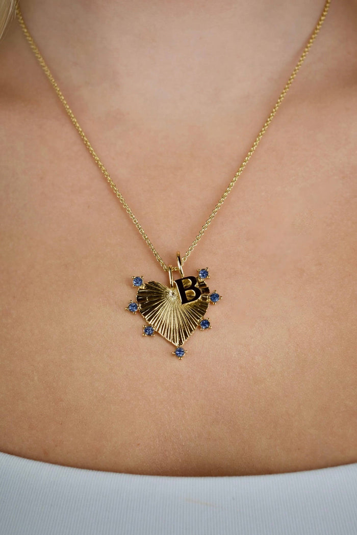 Grove Heart Charm by The Sis Kiss