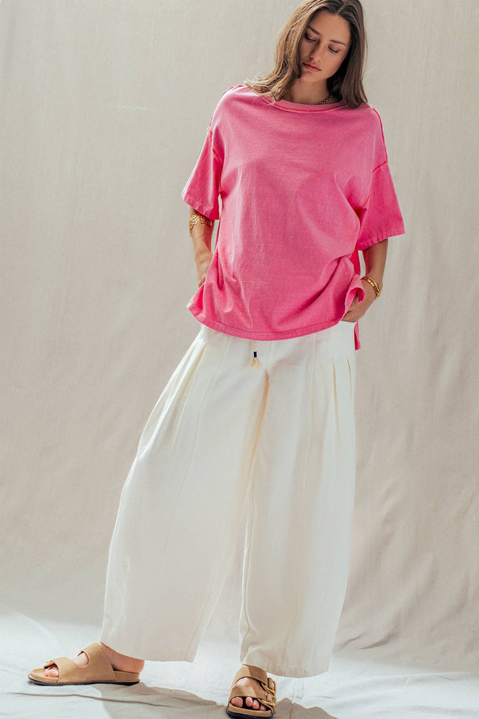 Hadley Mineral Wash Oversized Tee