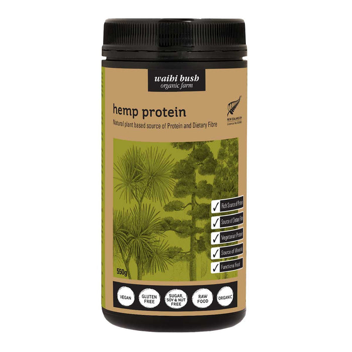 Waihi Bush Hemp Protein - Organic _1