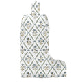 Henrietta Floral Blue Quilted Tall Boot Bag