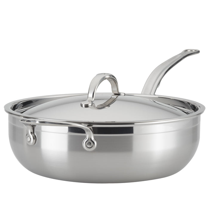 Hestan Probond 5.0qt Covered Essential Pan w/helper handle (28cm)