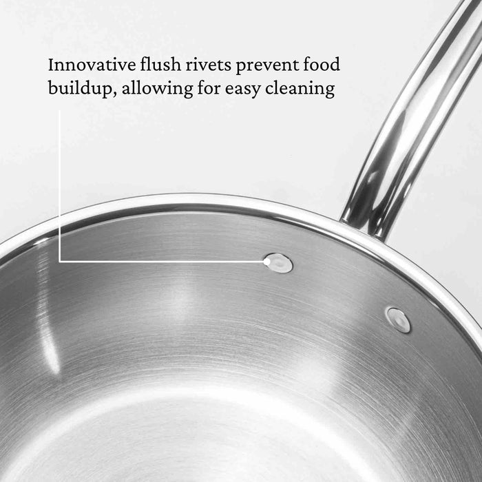 Hestan Probond 5.0qt Covered Essential Pan w/helper handle (28cm)
