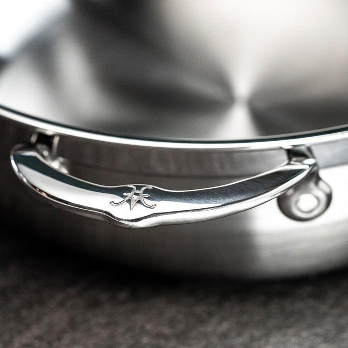 Hestan Probond 5.0qt Covered Essential Pan w/helper handle (28cm)
