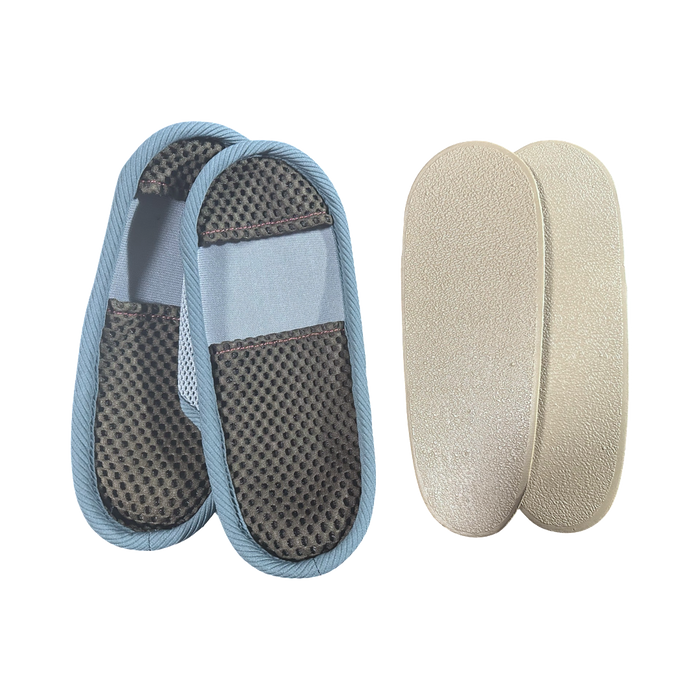 i-Spa Grey Washable Slippers