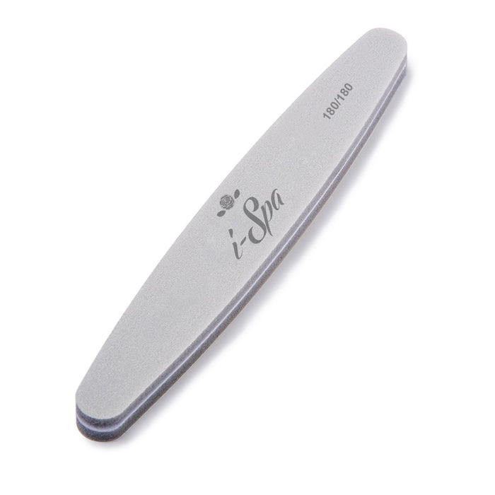 i-Spa Oval Grey Sanitizable Sponge Buffer 180/180 | PACK OF 10