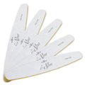 i-Spa White Oval Nail File  100/100 | PACK OF 10