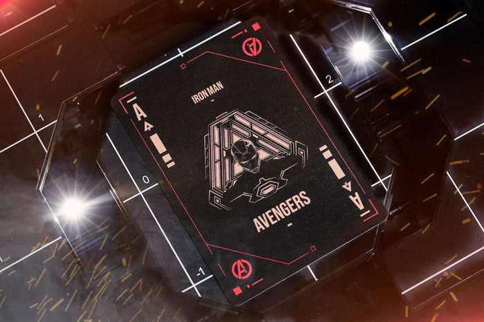 PlayingCardDecks.com-IRON MAN v2 Mark 50 Playing Cards TWPCC