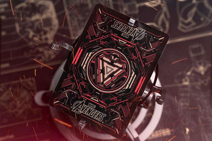 PlayingCardDecks.com-IRON MAN v2 Mark 50 Playing Cards TWPCC