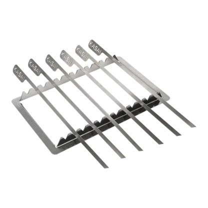 Kasai Konro Skewer Rack (for Medium Long Grill) x6 Skewer