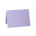 KATIE LEAMON | Scallop Happy Birthday To You Lavender Card