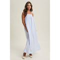 Keira Striped Summer Midi Dress