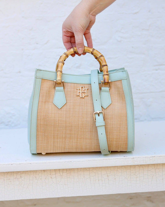 Kennedy Tote Natural-Mint