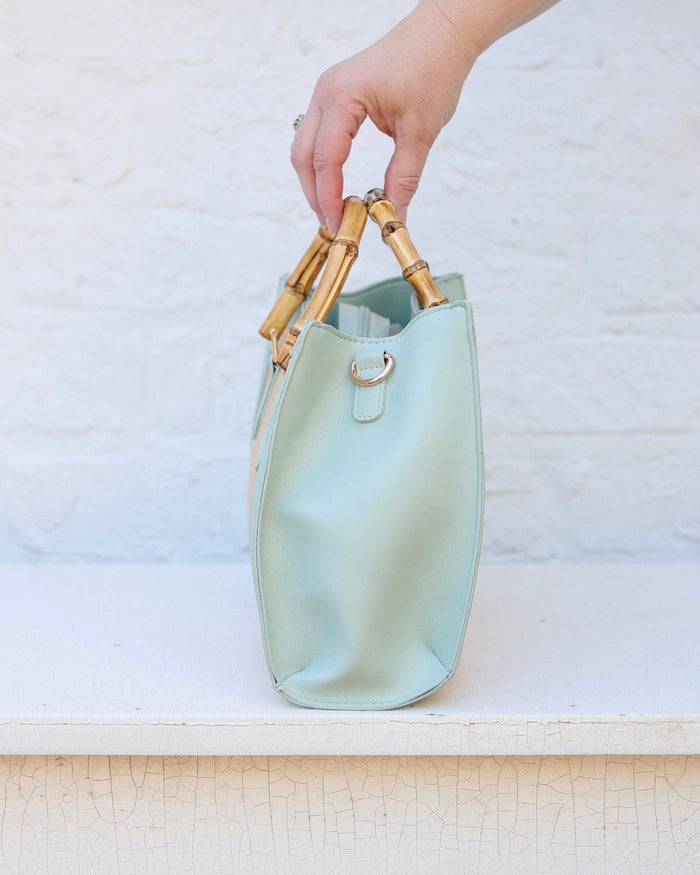 Kennedy Tote Natural-Mint