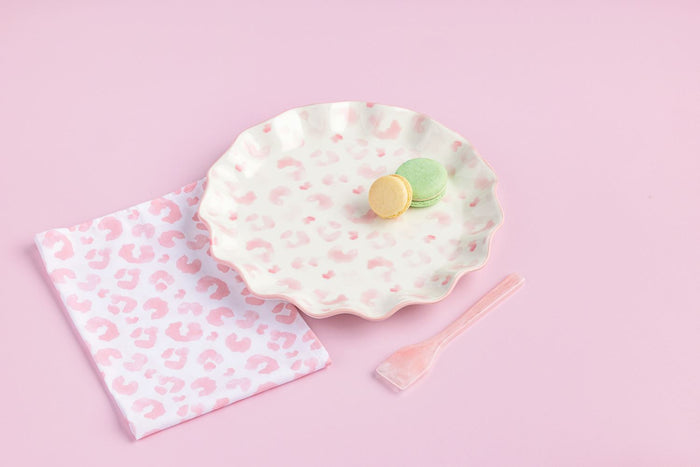 Leopard Cookie Plate Set