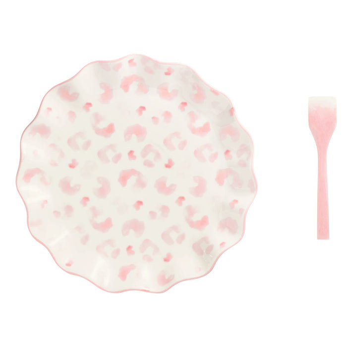 Leopard Cookie Plate Set