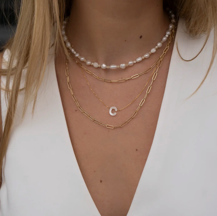 Lily Link Necklace