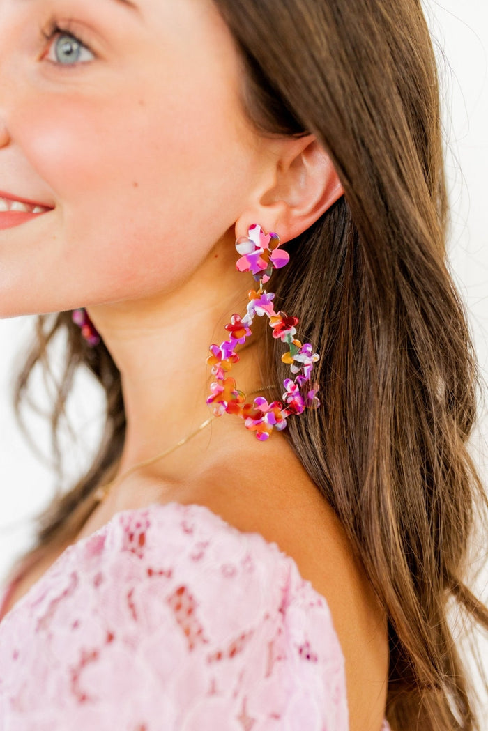 Linny Co Bianca Statement Earrings