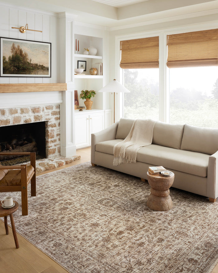 Loloi II Sorrento Rug | Bark / Natural Loloi
