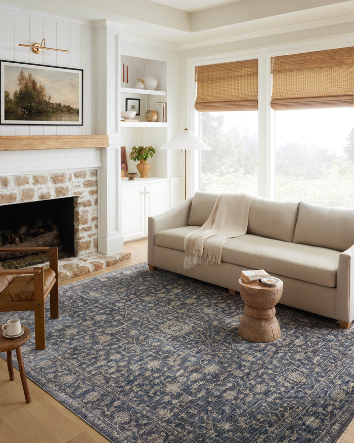 Loloi II Sorrento Rug | Midnight / Natural Loloi
