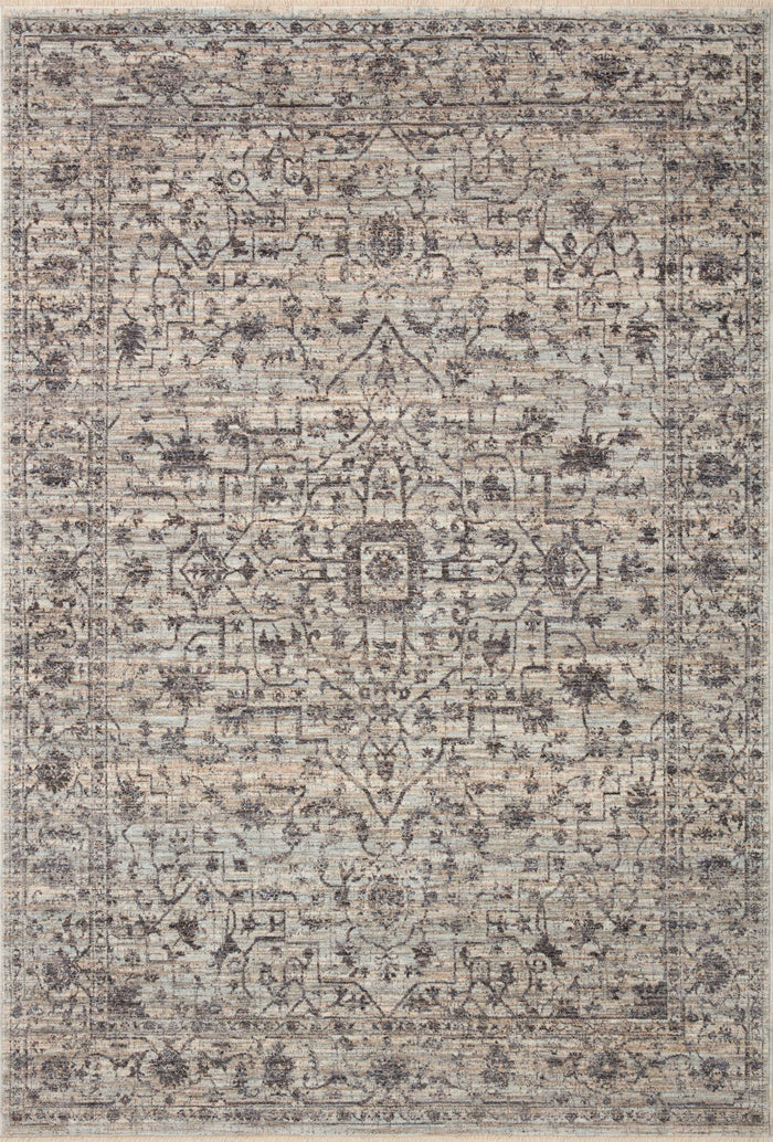 Loloi II Sorrento Rug | Mist / Charcoal Loloi
