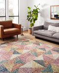 Loloi II Spectrum Rug | Silver / Fiesta Loloi