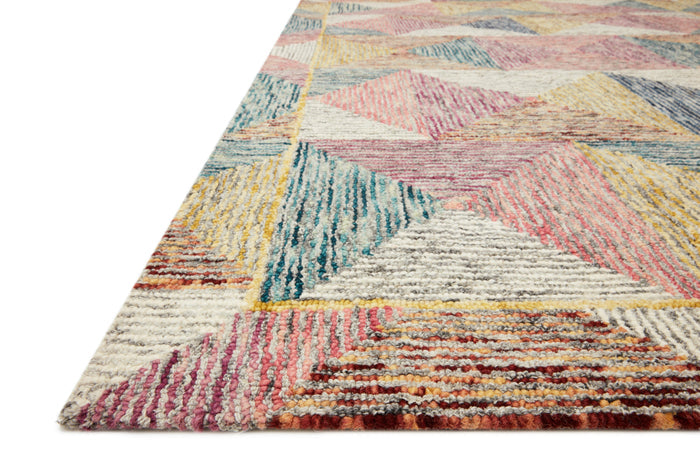 Loloi II Spectrum Rug | Silver / Fiesta Loloi