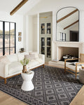 Loloi II Vance Rug | Charcoal / Dove Loloi