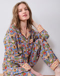 Long PJ Set in Bee Tapestry by PrintFresh
