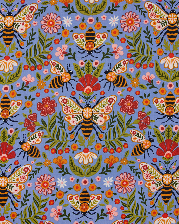 Long PJ Set in Bee Tapestry by PrintFresh