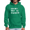 Lucky Pet Parent Hoodie - kelly green
