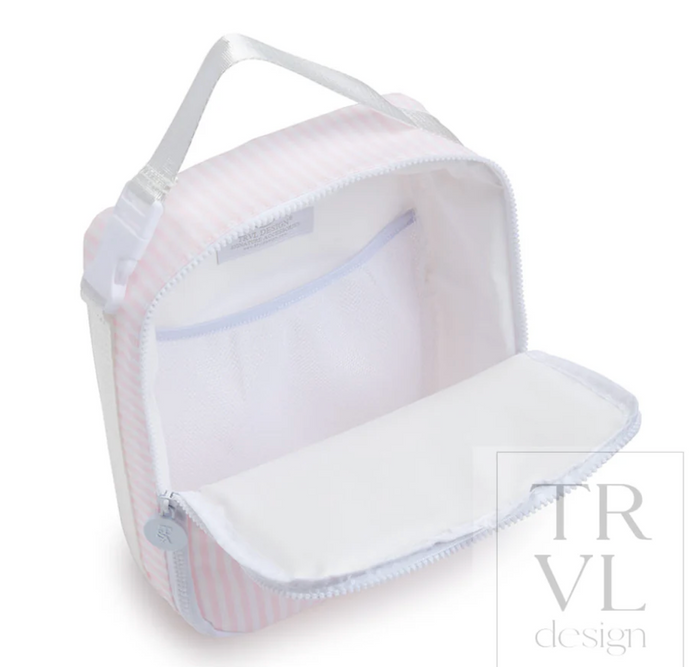 LUNCH BOX Insulated Lunch Bag - PIMLICO PLAID PINK
