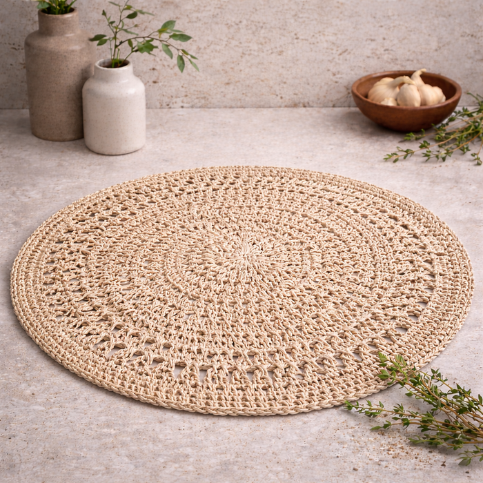 Malibu Natural Jute Placemats - 15"