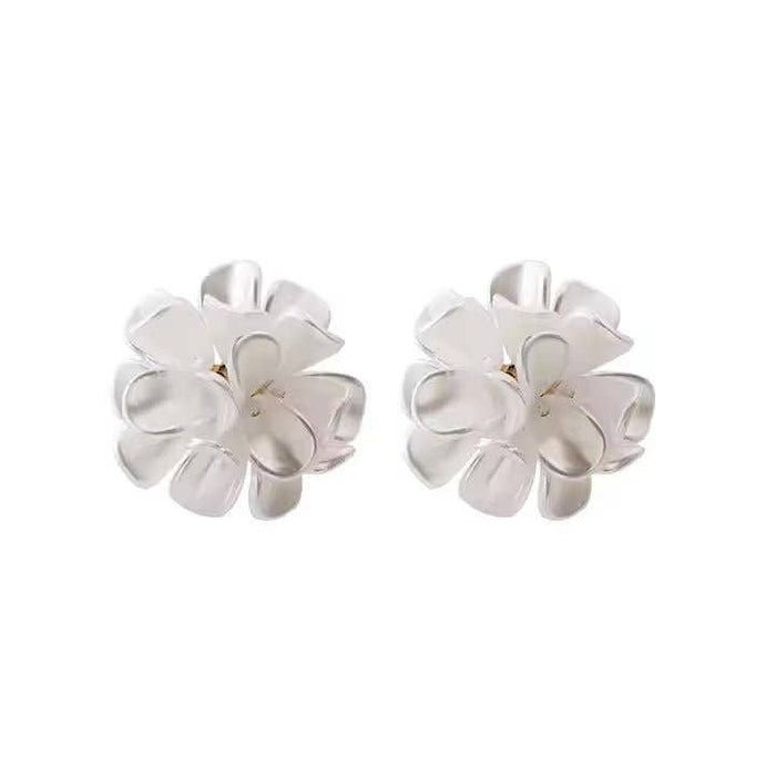 Mason Pearl Flower Statement Earrings