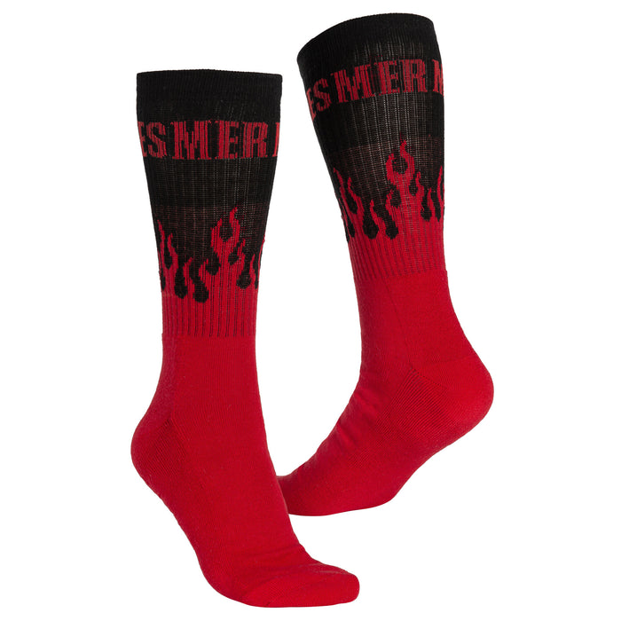 Mesmer "Hots" Socks red/black (1)