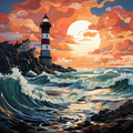 Mesmerizing Ocean View And Lighthouse