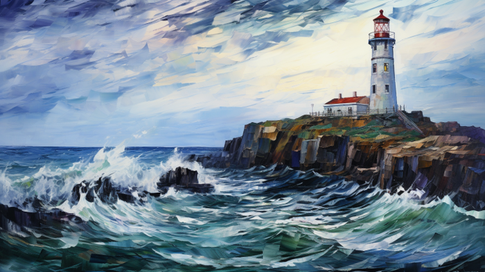 Mesmerizing Seaside Lighthouse