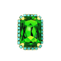 MINI SOLEIL RING WITH TRIM - Fern