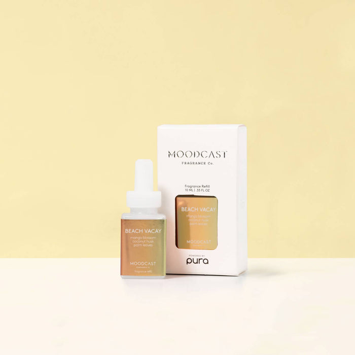 Moodcast x Pura Smart Diffuser Refill - Beach Vacay - .33 oz